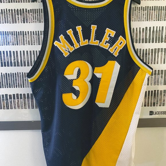 Champion - Indiana Pacers Reggie Miller Authentic vintage jersey (1995) 48 - Picture 2 of 13